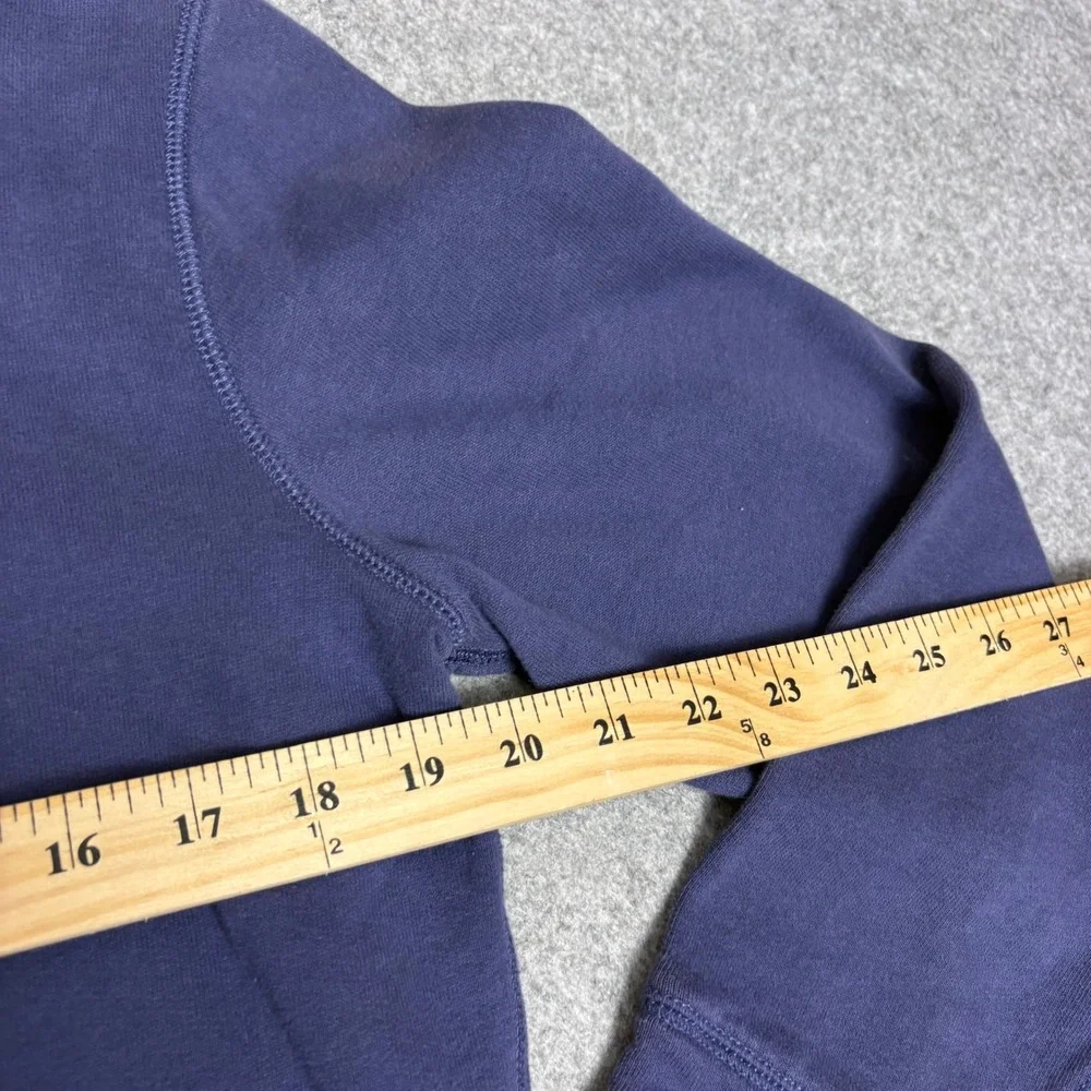 Polo Ralph Lauren Mens Hoodie Navy Blue Rainbow 1992 Graphic Sweatshirt Small